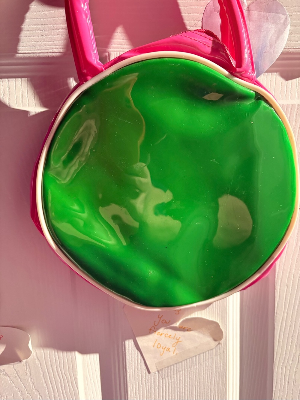 M&M Purse Bag Tote y2k Vintage Mars Miss Candy Green - Picture 5 of 5